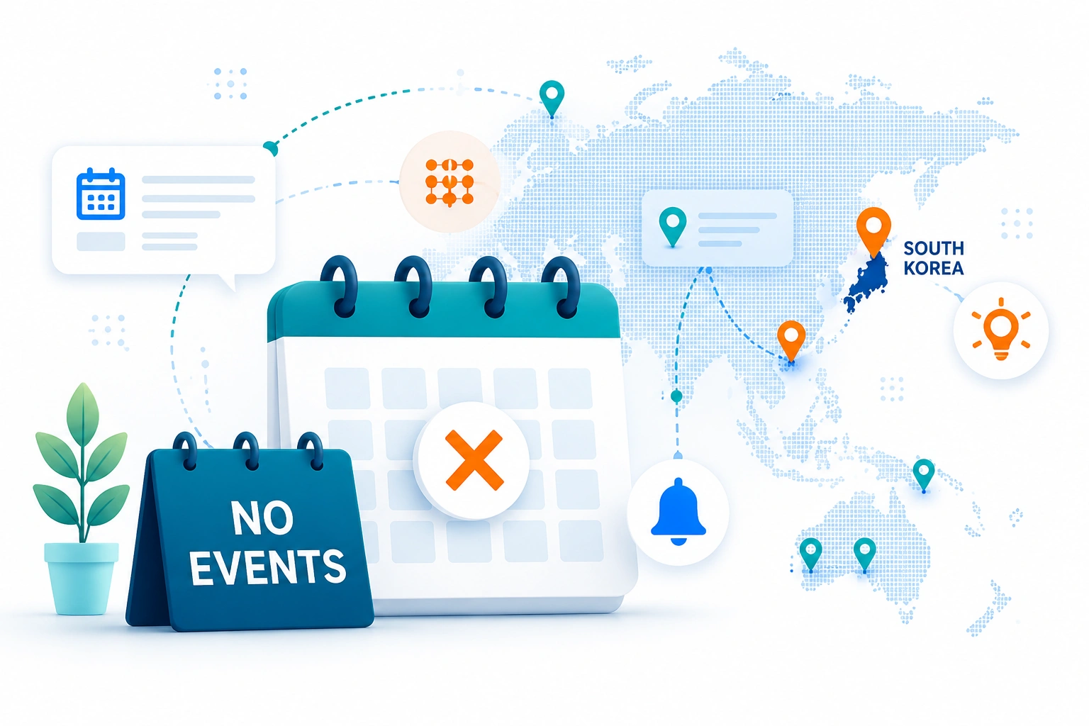 No events scheduled