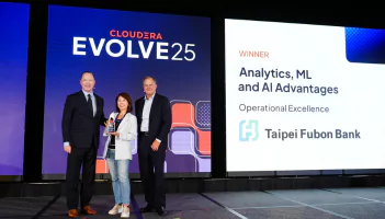 思路迅案例分享 AI創新獲國際肯定 北富銀勇奪 Cloudera 2025大獎