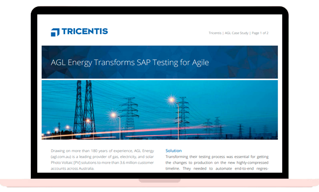 AGL Energy's SAP Testing Transformation Powers Agile Innovation