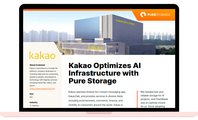 Kakao's AI Revolution with Pure Storage®