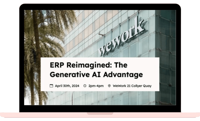 ERP Reimagined The Generative AI Advantage