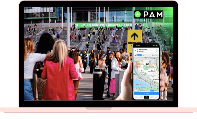 PAM's Smart Navigation: Revolutionizing Event Experiences with Personalized Journeys