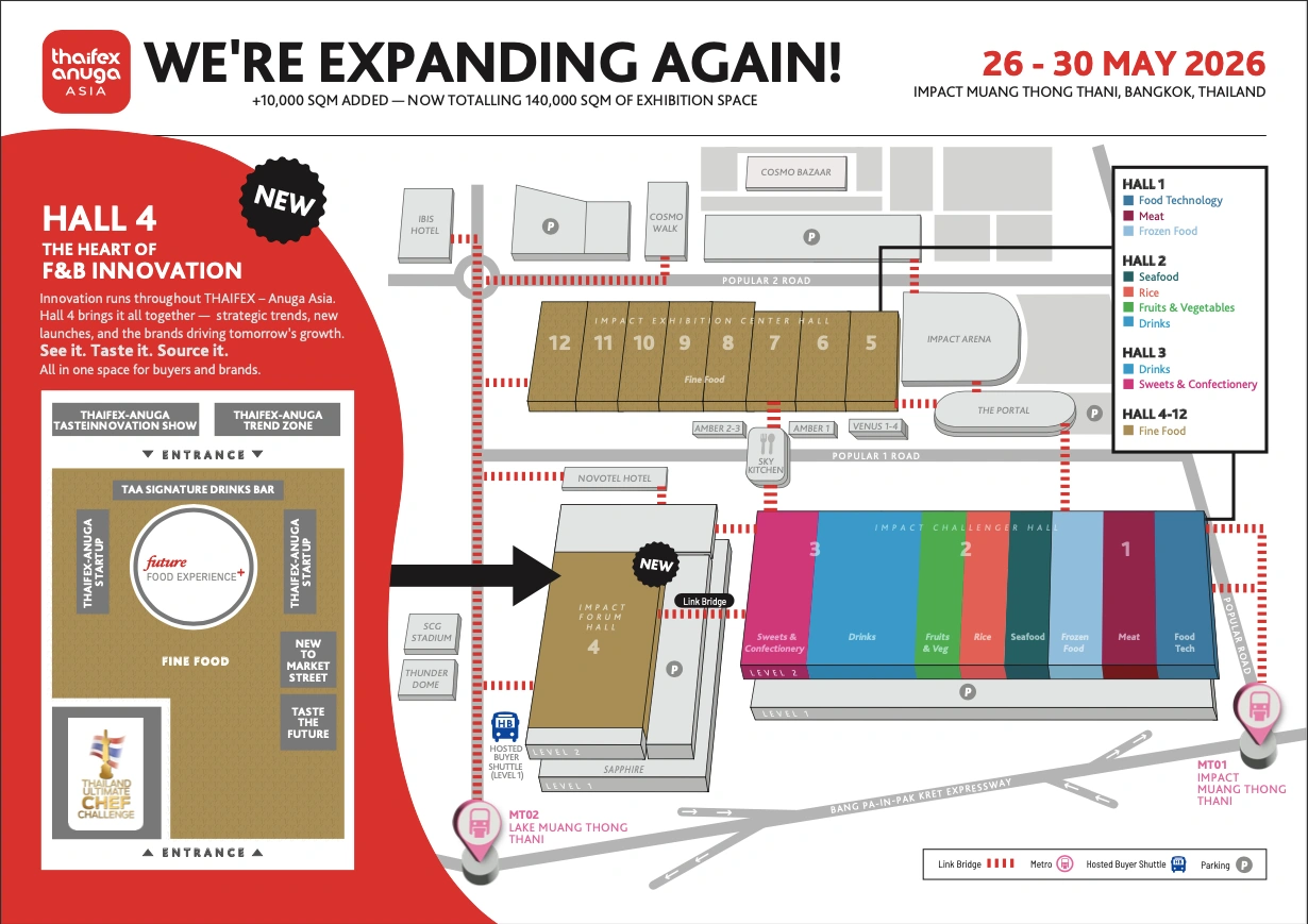 THAIFEX-Anuga-Asia-2026-Venue-Map