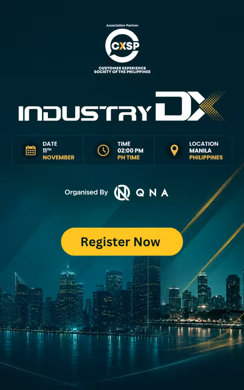 Industry DX - The Philippines' Premier CX Transformation Conference